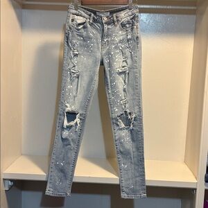 KanCan Blue Distressed Jeans